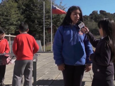 Organizado por Asociación Comunicación Cooperativa y Trasfoco Escuela Audiovisual Itinerante en la Escuela Aquelarre de Quicaví , Chiloé (Chile)
